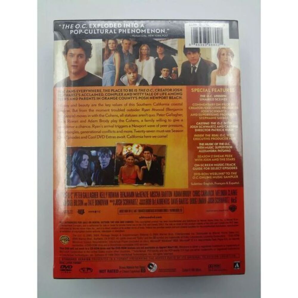 The OC - Season 1 Complete First Season 7‎ Disc Set DVD Sealed - Picture 3 of 6